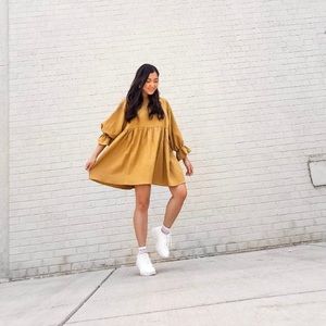 Yesstyle Yellow Babydoll dress/shirt